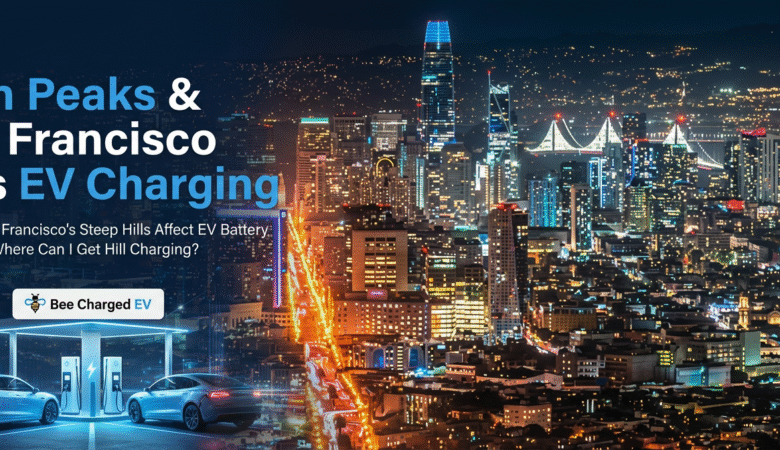 Twin Peaks & San Francisco Hills EV Charging: How Do San Francisco’s Steep Hills Affect EV Battery Range and Where Can I Get Hill Charging?